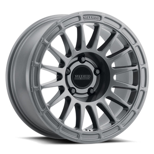 Method MR314 17x7.5 +25mm Offset 5x150 110.5mm CB Gloss Titanium Wheel