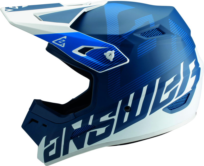 Answer AR1 V2 Bold Helmet Blue/White - XS