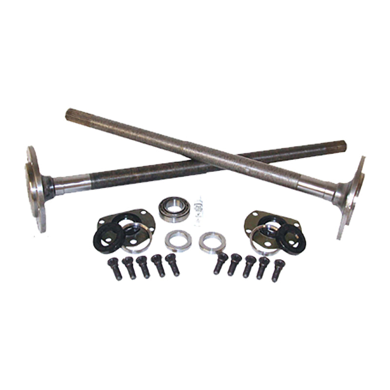 Yukon Gear One Piece Axles For 76-79 Model 20 CJ7 Quadratrack w/ Bearings and 29 Splines / Kit