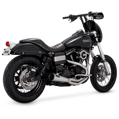 Vance & Hines HD Dyna 91-17 Upsweep SS 2-1 PCX Full System Exhaust