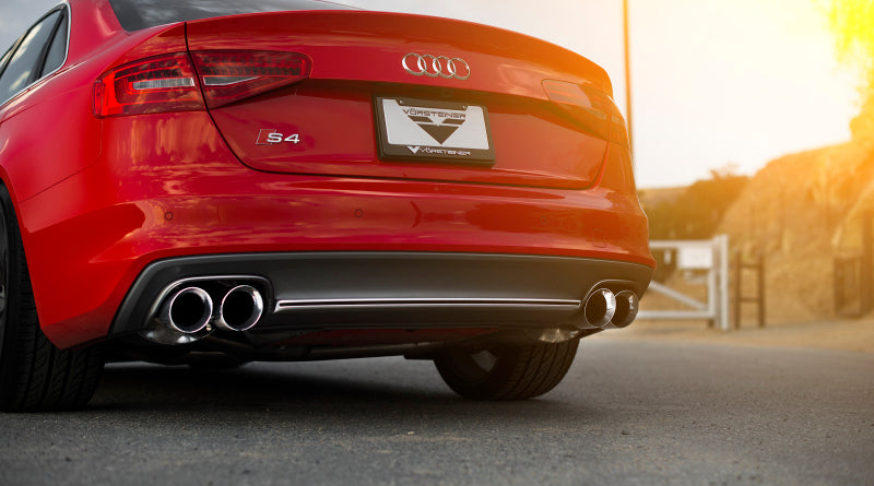 AWE Tuning Audi B8.5 S4 3.0T Touring Edition Exhaust System - Chrome Silver Tips (102mm) - Precision R