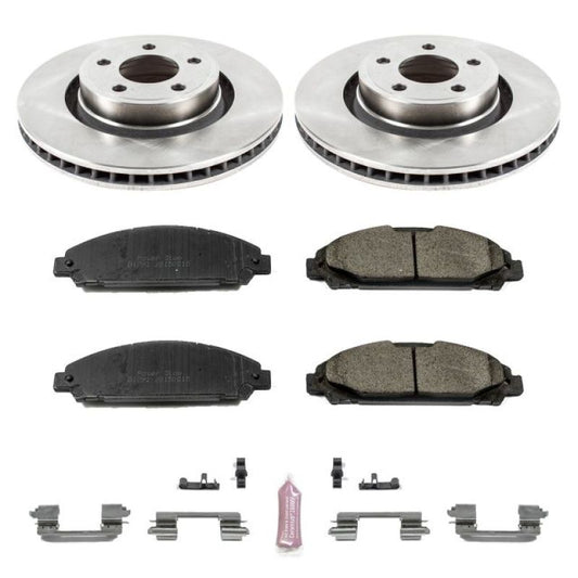 Power Stop 15-19 Ford Mustang Front Autospecialty Brake Kit