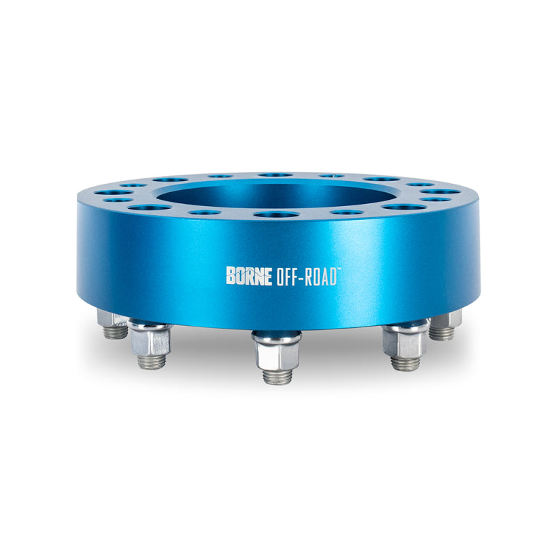 Borne Off-Road Wheel Spacers 8x180 124.1 50 M14 Blue