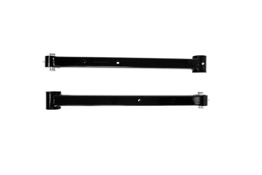 UMI 78-96 GM B-Body Boxed Extended Length Lower Control Arms w/Poly Bushings - Black