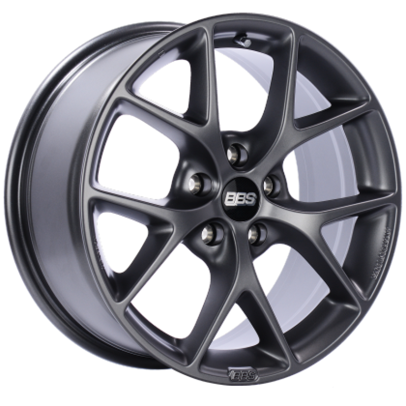 BBS SR 18x9 5x112 ET21 CB66.5 Satin Grey Wheel - Precision R