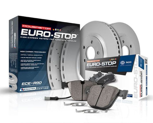 Power Stop 2011 BMW 335d Front Euro-Stop Brake Kit