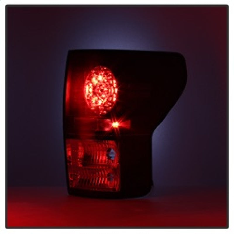 Spyder Toyota Tundra 07-13 LED Tail lights Black ALT-YD-TTU07-LED-BK