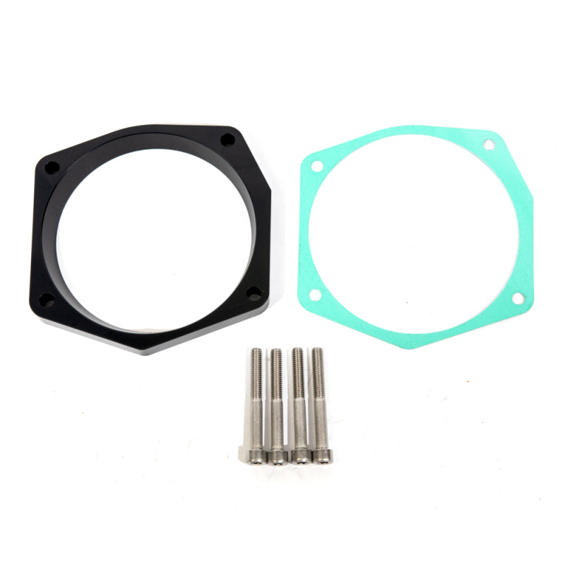 VMP Performance 105mm Throttle Body Adapter Plate Kit - Black Anodized