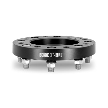 Borne Off-Road Wheel Spacers 8x180 124.1 38.1 M14 Black