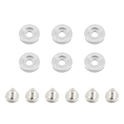 Mishimoto Small Fender Washer Kit (6pcs) - Silver