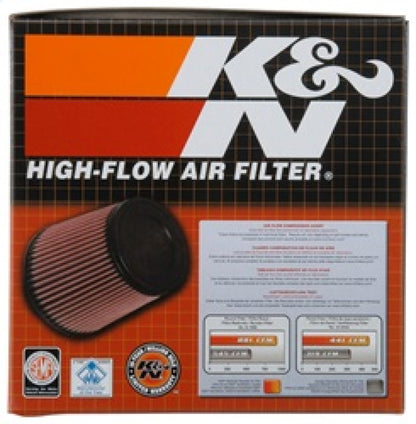 K&N Universal Rubber Filter 5in Flange ID x 6.5in Base OD x 4.5in Top OD x 4.125in Height