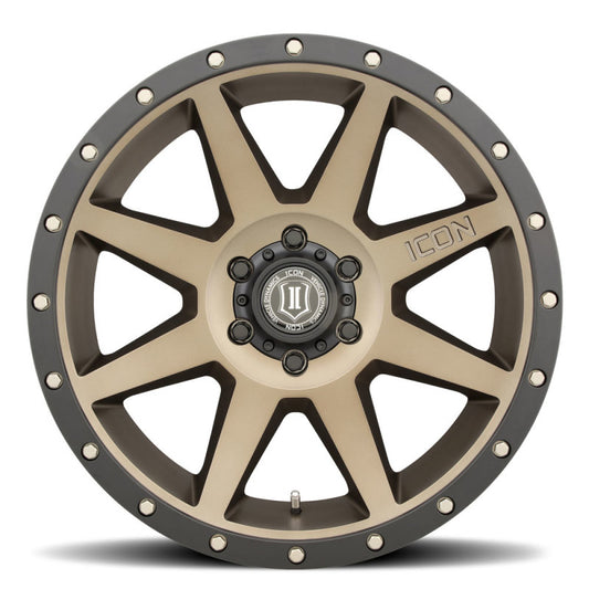 ICON Rebound 20x9 6x135 16mm Offset 5.625in BS Bronze Wheel