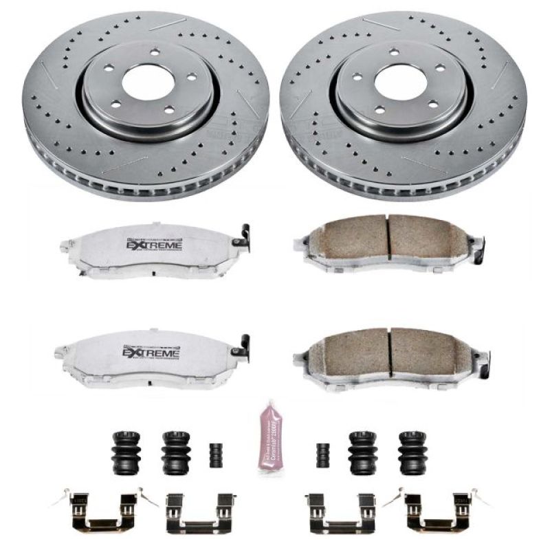 Power Stop 05-12 Infiniti FX35 Front Z26 Street Brake Kit