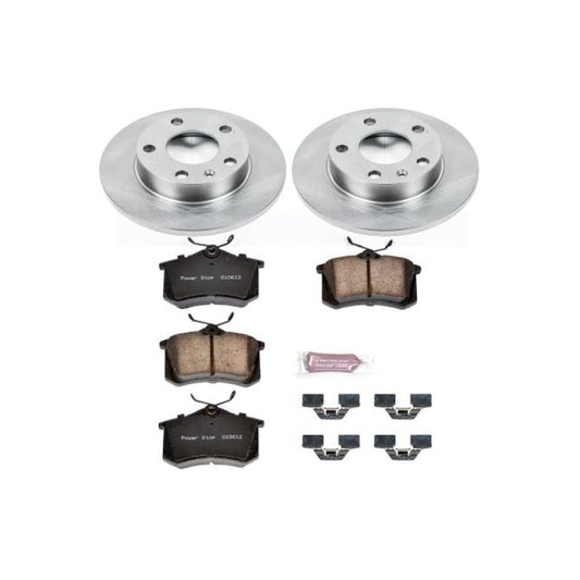 Power Stop 02-06 Audi A4 Rear Autospecialty Brake Kit