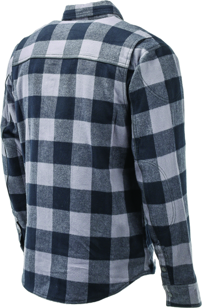 River Road Vise Flannel Moto Shirt - Large