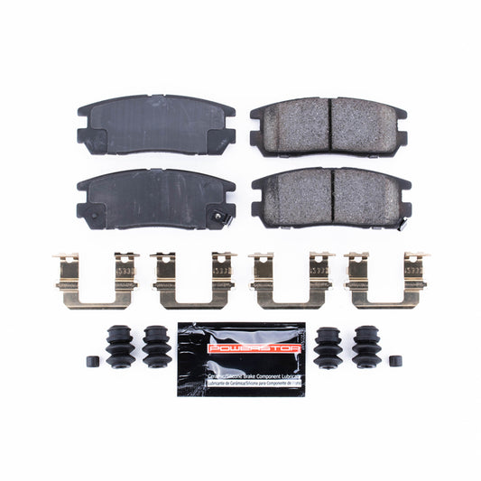 Power Stop 96-99 Acura SLX Rear Z23 Evolution Sport Brake Pads w/Hardware