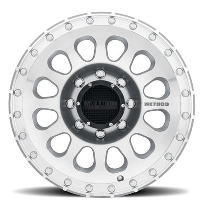 Method MR315 17x9 -12mm Offset 8x170 130.81mm CB Machined/Clear Coat Wheel