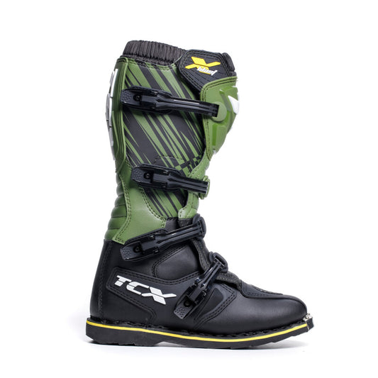 TCX X-Blast Boot Black/Green/Yellow Size - 41