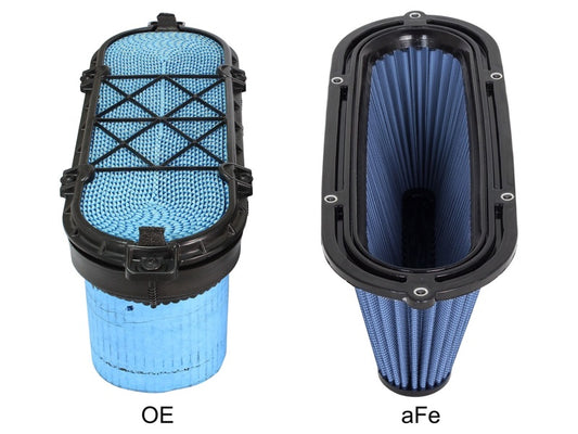 aFe MagnumFLOW Air Filters OER Pro 5R 08-13 Chevrolet Corvette (C6) 6.2L V8 - Precision R