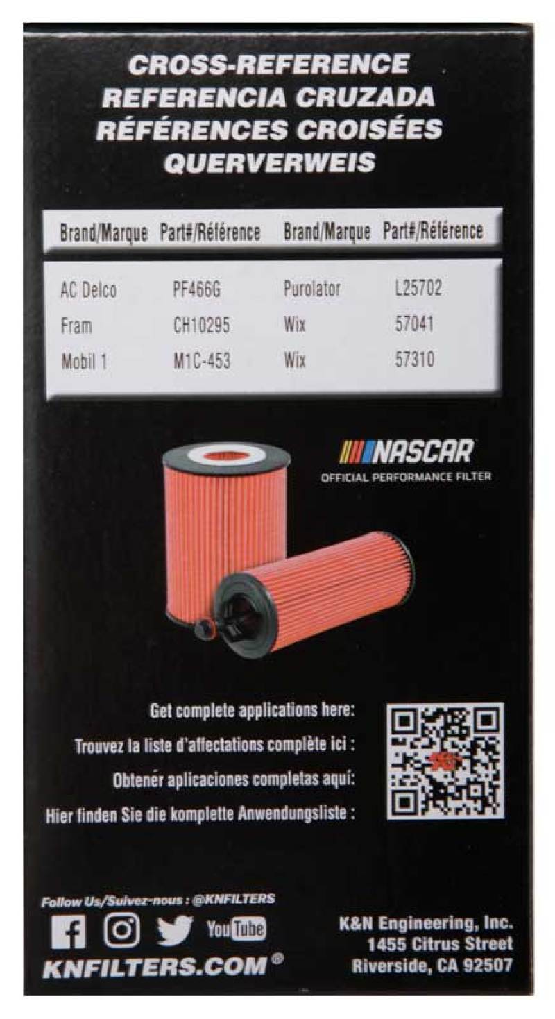 K&N Oil Filter OIL FILTER AUTOMOTIVE