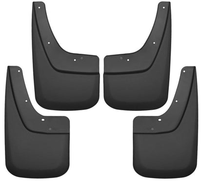 Husky Liners 14-17 GMC Sierra 1500 / 15-16 Sierra 2500 HD Front and Rear Mud Guards - Black