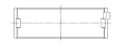 ACL Mazda B6/BP/BP-T 1.6/1.8L .50mm Oversized High Performance Main Bearing Set