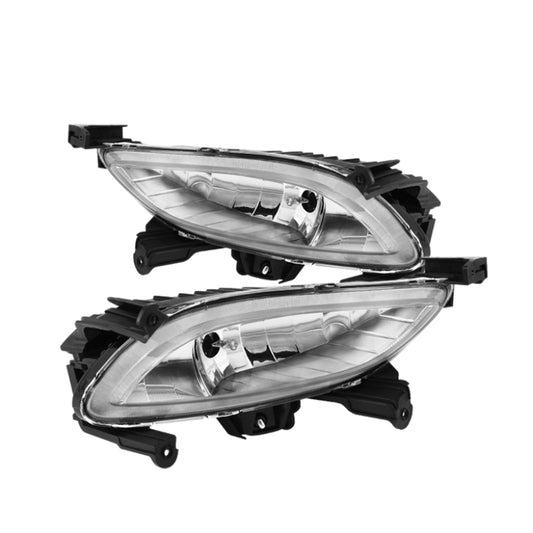 Spyder Hyundai Sonata 2011-2012 OE Style Fog Lights W/Switch Clear FL-HYS2011-C