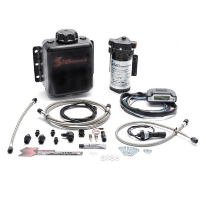 Snow Performance Stg 3 Boost Cooler EFI 2D MAP Prog. Water Injection Kit (SS Braided Line & 4AN)