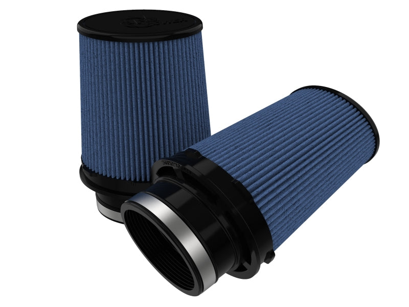 aFe Black Series Replacement Filter w/ Pro 5R Media 4-1/2x3IN F x 6x5IN B x 5x3-3/4 Tx7IN H - (Pair) - Precision R