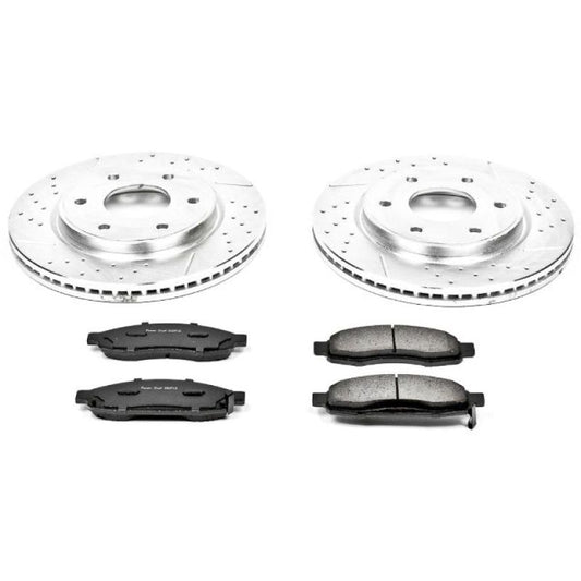 Power Stop 05-07 Infiniti QX56 Front Z23 Evolution Sport Brake Kit