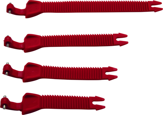 Answer AR1 Boot Strap Kit Red - Youth