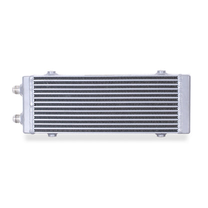 Mishimoto Universal Medium Bar and Plate Dual Pass Silver Oil Cooler