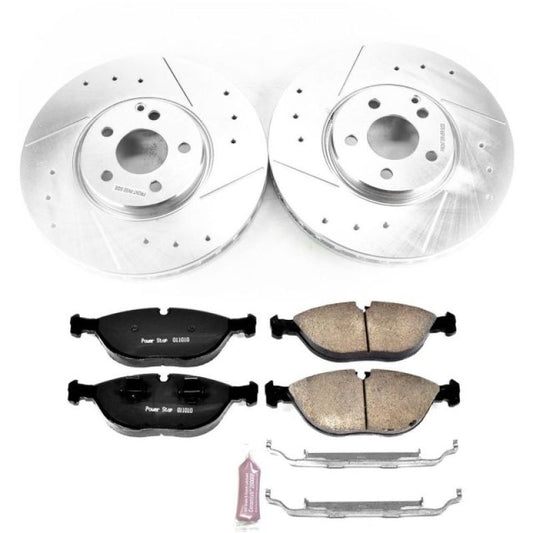 Power Stop 04-05 Mercedes-Benz E500 Front Z23 Evolution Sport Brake Kit