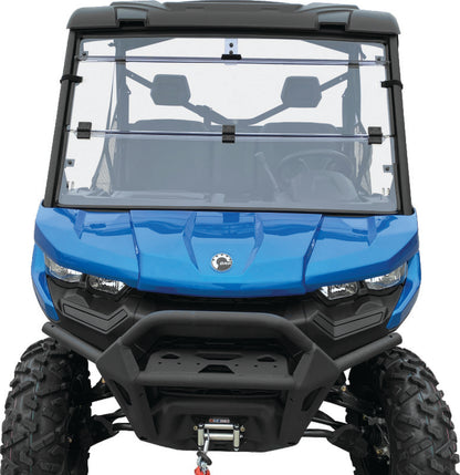 QuadBoss 17-21 Polaris Ranger 500 Windbreak Folding Windshield