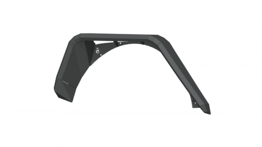 Road Armor 18-21 Jeep Wrangler JL Stealth Wide Rear Fender Flare Body Armor - Tex Blk