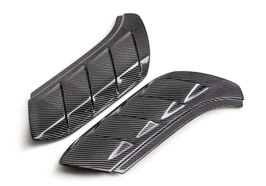 Ford Racing 22-24 Bronco Raptor 2x2 Twill Carbon Fiber Fender Vent Set- Gloss