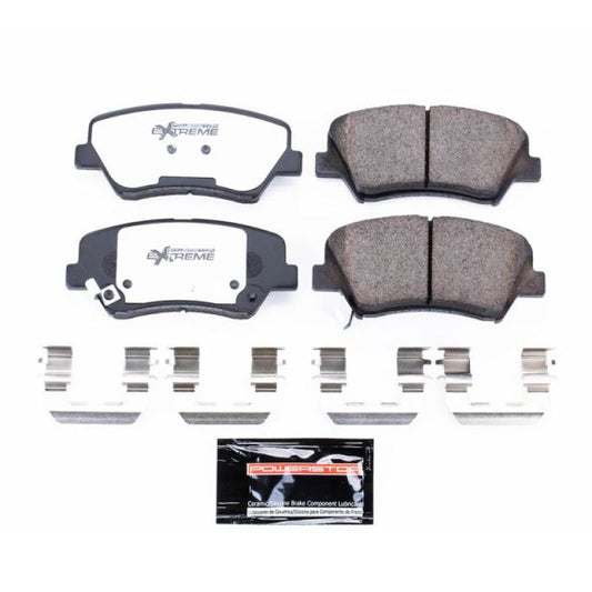 Power Stop 11-16 Hyundai Elantra Front Z26 Extreme Street Brake Pads w/Hardware