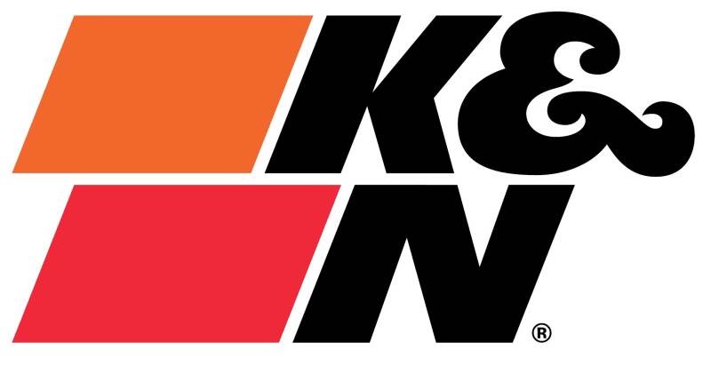 K&N Custom Racing Air Filter - Rectangular Carbon Fiber 4in Air Box w/ 2.75in Air Horn