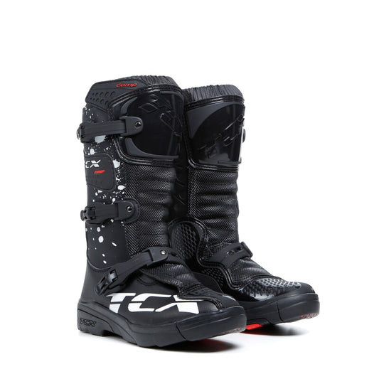 TCX Comp-Kid Boot Black/Black/White Size - 30