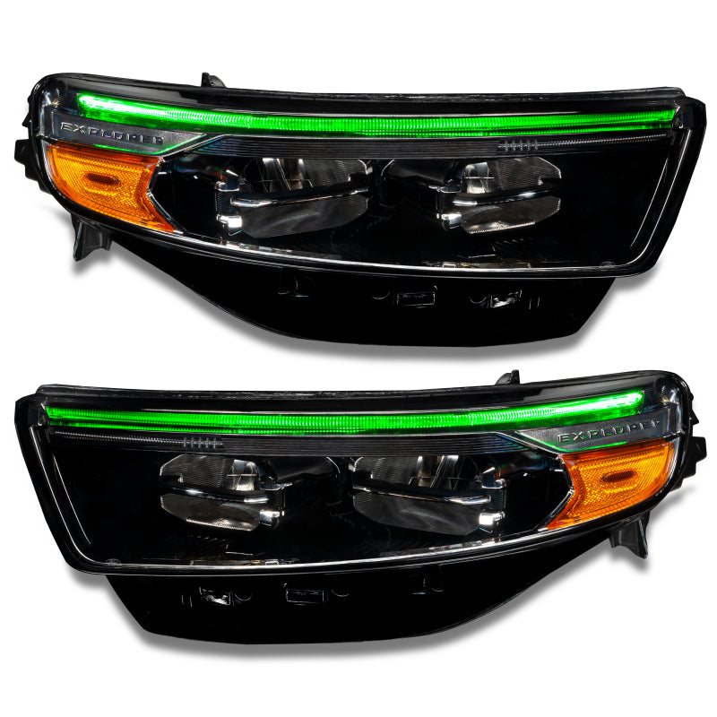 Oracle 20-22 Ford Explorer Dynamic RGB Headlight DRL Kit - - w/ BC1 Controller SEE WARRANTY