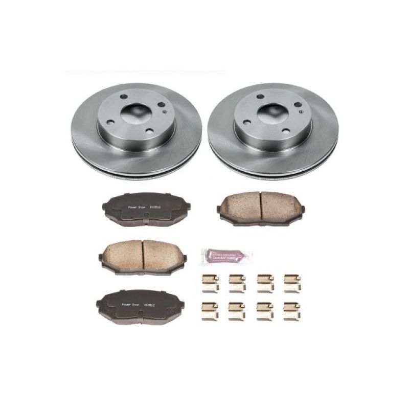 Power Stop 90-93 Mazda Miata Front Autospecialty Brake Kit