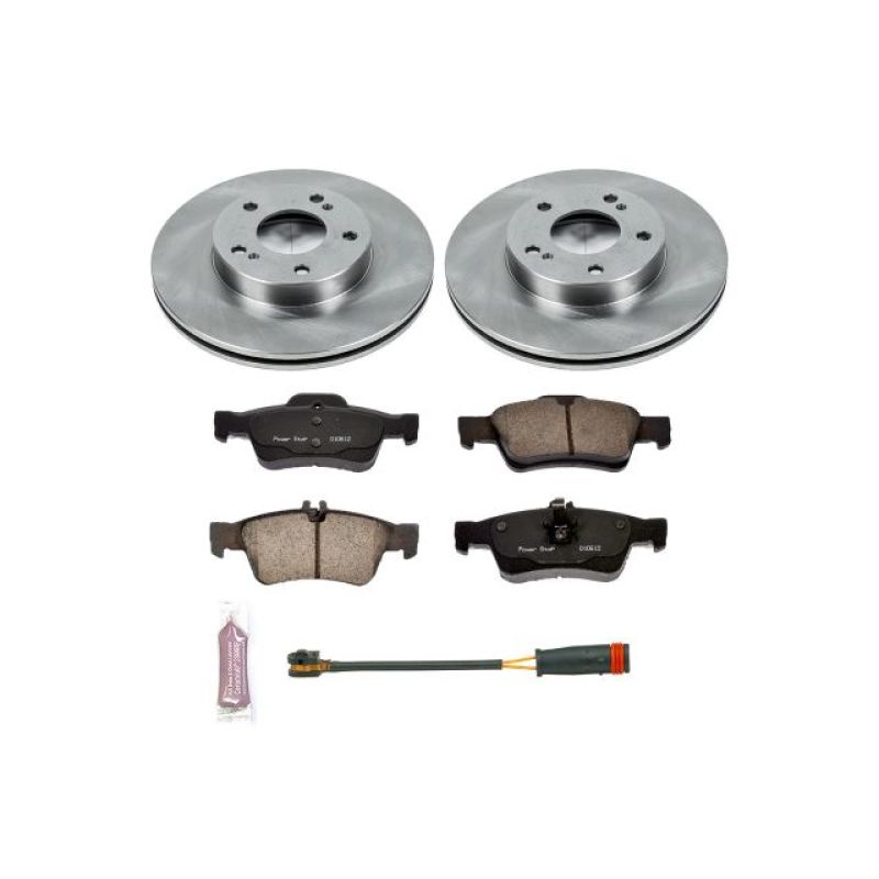 Power Stop 08-11 Mercedes-Benz CLS550 Front Autospecialty Brake Kit