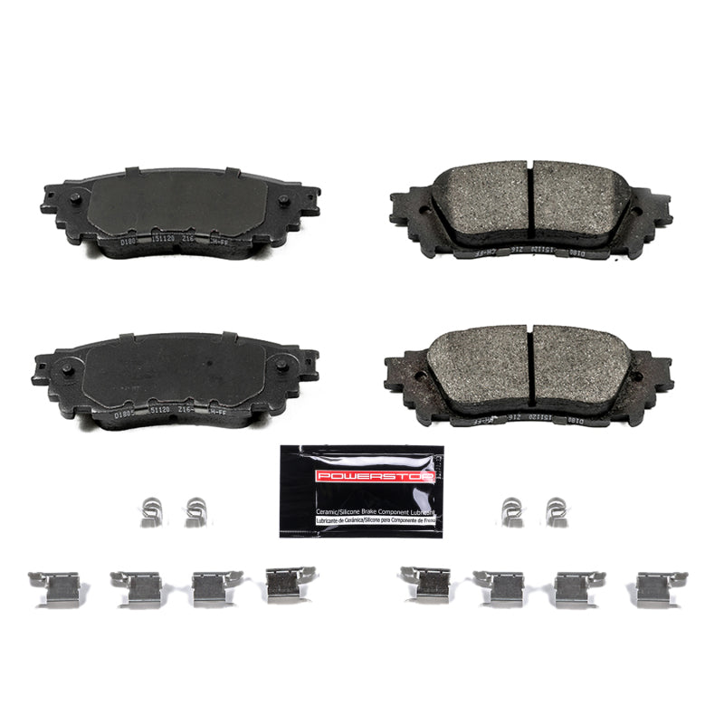 Power Stop 15-17 Lexus NX200t Rear Z23 Evolution Sport Brake Pads w/Hardware