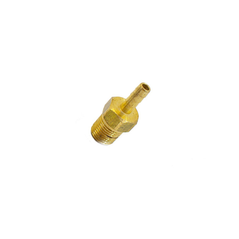 Snow Performance 1/8NPT-1/8 Brass Hose Barb Fitting