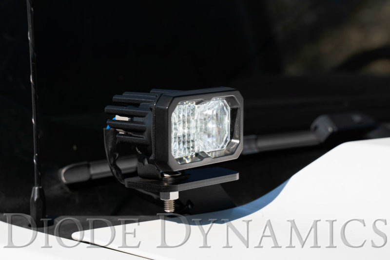 Diode Dynamics 14-19 Silverado/Sierra SS3 LED Ditch Light Kit - Sport Yellow Combo