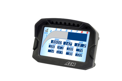 AEM CD-5LG Carbon Logging Digital Dash Display w/ Internal 10Hz GPS & Antenna