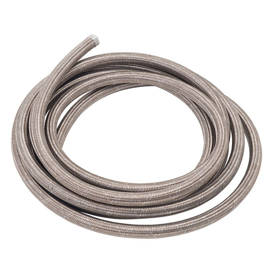 Russell Performance -6 AN ProFlex Stainless Steel Braided Hose (Pre-Packaged 20 Foot Roll)