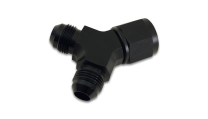 Vibrant -12AN Female x Dual -10AN Male Y-Adapter Fitting - Aluminum