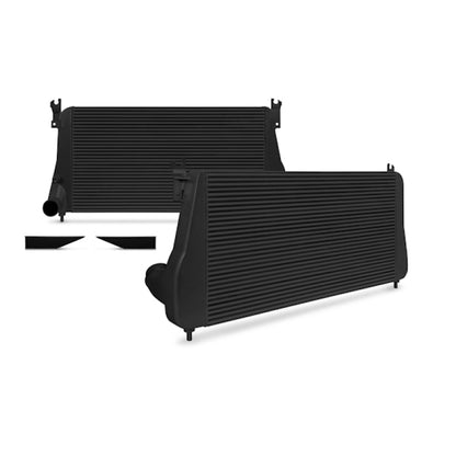 Mishimoto 06-10 Chevy 6.6L Duramax Intercooler Kit w/ Pipes (Black)