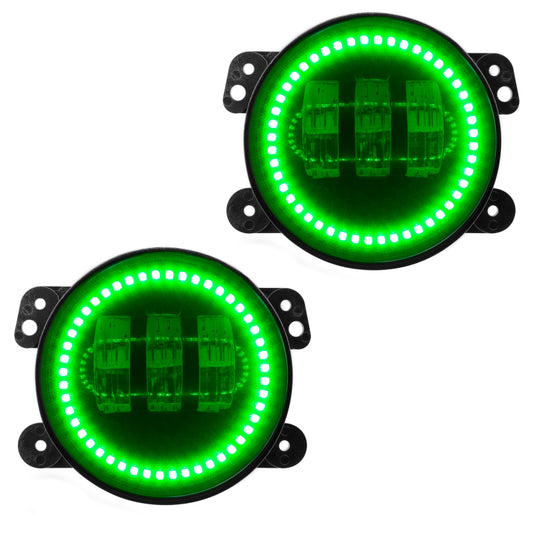 Oracle High Powered LED Fog Lights - Green SEE WARRANTY